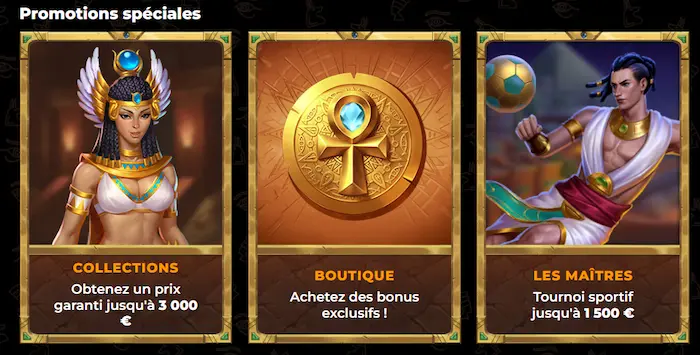 AmunRa Casino France bonus