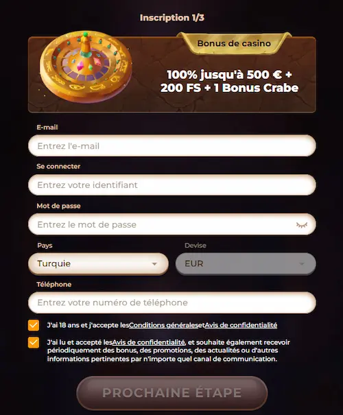 AmunRa Casino France reg